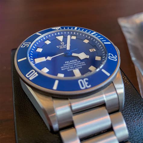 tudor pelagos blue usato|tudor pelagos blue for sale.